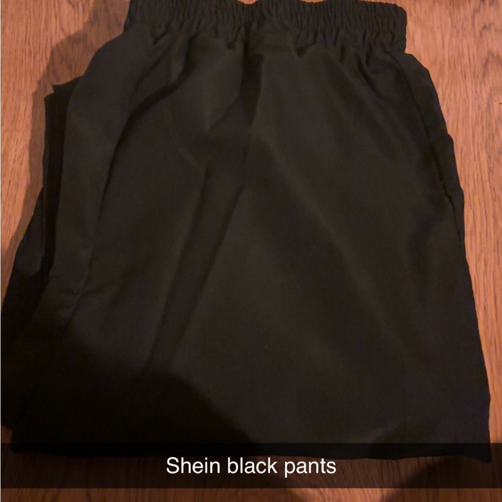 SHEIN Men's Black Joggers